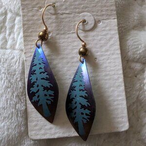 Holly yashi signed earrings